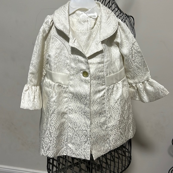 Fatima Off-White 2-piece Handsmocked Dress main image 1